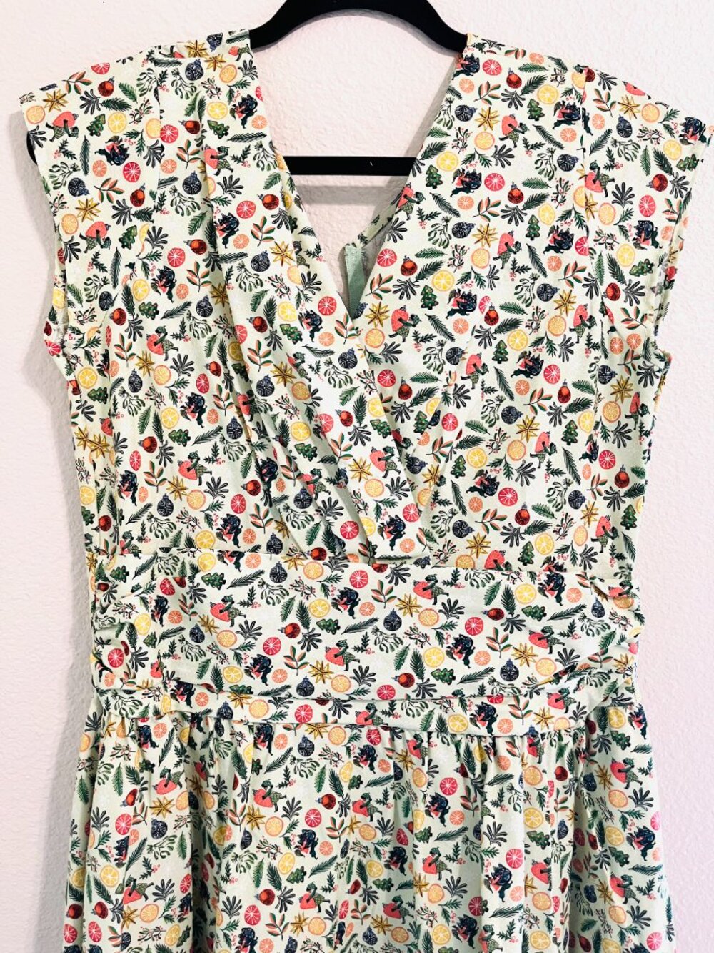 NWT RETRO MODCLOTH CHRISTMAS GREEN DRESS